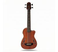 Baoblaze Bass Ukulele Acoustic Bass Guitar Ukulele Instrument 4 String With Tonewood Body Rosewood Fingerboard Built In Pickup, 30-Inch U-Bass, Metal Strings Instrument Only