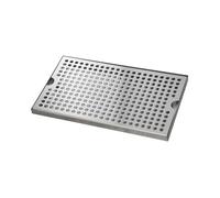 Baoblaze Beer Drip Tray, 304 Stainless Steel Kegerator Beer Drip Pan for Bar Restaurant Coffee Shop,30x17.5x1.5cm