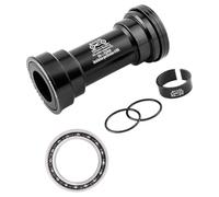 Baoblaze Bike Bottom Bracket 22 mm 24 mm Press Fit Bearing Repair Accessories for BB86 BB90 BB92 Integrated Press in for Riding Biking, Black
