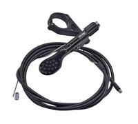 Baoblaze Bike Dropper Post Remote Lever Lightweight Accessory Replacement for External and Internal Routing for Riding Cycling, Black