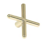 Baoblaze Billiard Cue Bridge Head Rest,Professional Replaces Snooker Pool Cue Sticks Rack Auxiliary Tool for Pool Table Adults Playing, Gold