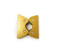 Baoblaze Billiard Cue Straightener Pool Cue Aligner Roller Tool Calibrator Alignment Aid Smooth for Controlled Inspection and Fast Setup Suitable for Play Home use, Gold