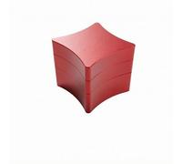 Baoblaze Billiards Chalk Holder Chalk Case Chalk Container Aluminum Frame With Stacked Sections Storage And Fast Retrieval Suitable for play billiard enthusiasts, Red