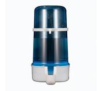 Baoblaze Bird Feeder Automatic Dispenser Waterer Food Container Cage Accessory With Transparent Chamber And PP Construction Easy Hook On Design For Wire Cages, 415ML, Blue Waterer