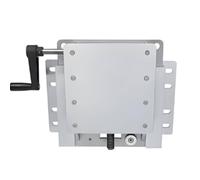 Baoblaze Boat Engine Mount Outboard Motor Bracket Transom Lift Plate Adjustable Marine Jack Plate Manual Lift Aluminum Alloy Support Stable Stern Installation , Manual Outboard Lift Plate - 85