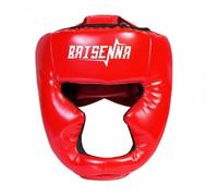 Baoblaze Boxing Head Protector Headgear Sparring Helmet Boxing Protector with Contoured Shape and Breathable Comfort Suitable for Beginners Fighting Practice Club Training Muay Thai, Red, S