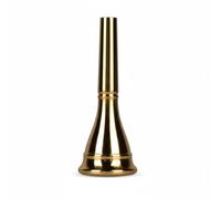 Baoblaze Brass French Instrument Brass Accessory Pure Sound Smooth Bore Easy Blowing Long Comfort Universal Fit suitable for practice lessons ensemble play, Gold