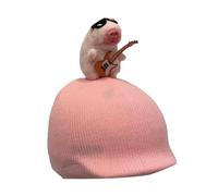 Baoblaze Capybara Ski Helmet Cover Winter Headgear Cartoon Portable Creative Helmet Decoration Snowboard Helmet Cover for Skiing Gifts, Style A