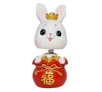 Baoblaze Car Accessories Dashboard Decorations Resin Figurine Tabletop Feng Shui Small Gadget Car Interior Desk Ornaments New Year Statue for Store, Lucky