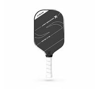 Baoblaze Carbon Fiber Paddle Racket Racquet With Controlled Power Core And Quick Handling For Confident Returns suitable for school teams local leagues coaching, Black