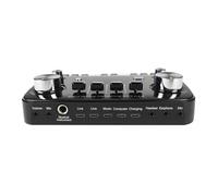 Baoblaze Card Sound Equipment 5V/2A Plug Play Volume Control Piano Sound Card Gax for Club Headphones Condenser Microphones