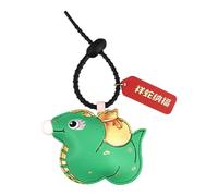 Baoblaze Cartoon Snake Keychain Lovely Keyring for Handbag Wallet Backpack Tote Bag Decor, Green