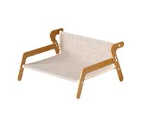 Baoblaze Cat Scratcher Bed Kitten Scratch Pad Protect Furniture Claw Toy Multifunctional Pet Lounger Chaise for Small Dogs Bunny Puppy, Jute