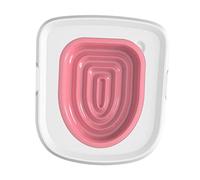Baoblaze Cat Toilet Training Training Toilet Seat Cat Toilet Training Litter Tray Kitty Seat Toilet Trainer, Pink