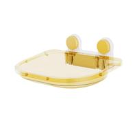 Baoblaze Cat Window Hammock Suction Cup Cat Basket Basking Window Mounted Cat Bed Space Saving Pet Sunbathing Window Perch for Napping, clear yellow