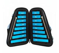 Baoblaze Children Percussion Bell Xylophone Glockenspiel Musical Bell Set Mallet Instrument Metal Body With Accurate Pitch and Bright Notes Storage Case