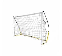 Baoblaze Children Soccer Goal Portable Goal Post Training Frame With Build Stable Base And Simple Assembly Suitable for backyard practice parent child, Yellow And Black, Large 3.6m X 1.8m X 0.85m