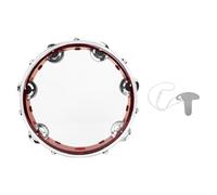 Baoblaze Children Tambourine Tunable Percussion Drum Instrument Handheld Adjustable Tension For Consistent Timing And Hands On Rhythm Training suitable for, Red