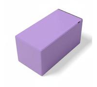 Baoblaze Children Training Bench Stretch Block Exercise Aid Support Prop With Firm Foam Canvas Finish suitable for ballet classes home training, Purple 30x30x60 A