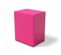 Baoblaze Children Training Bench Stretch Block Exercise Aid Support Prop With Firm Foam Canvas Finish suitable for ballet classes home training, Pink 30x40x50