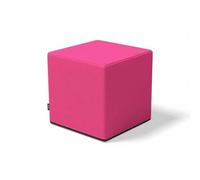Baoblaze Children Training Bench Stretch Block Exercise Aid Support Prop With Firm Foam Canvas Finish suitable for ballet classes home training, Pink 30x30x30 A