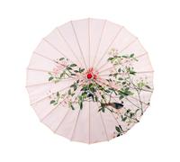 Baoblaze Chinese Oiled Paper Umbrella Japanese Umbrella Handmade Sun Umbrellas Parasol Umbrellas for Party Cosplay Costumes Gifts for Women Ladies Girls