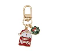 Baoblaze Christmas Keychain Handbag Decoration Car Key Charm for Adults Kids Party Supply, Style A