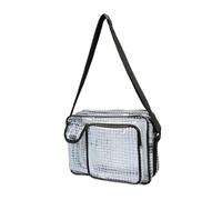 Baoblaze Cleanroom Engineer Tool Bag Transparent Shoulder Bag with Adjustable Shoulder Strap Tool Organizer for Office Business Travel
