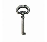 Baoblaze Clock Locking Mechanism Vintage Clock Cabinet Closure Set Door Lock Hardware Copper Body Textured Surface with Key Suitable for Home Renovation Furniture Repair Period Styling
