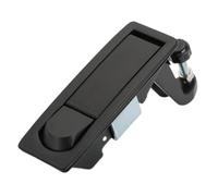 Baoblaze Compression Latch Lock Hand Operated Easy Installation Practical Trigger Latch Lock Multipurpose Zinc Alloy Replace Accessory for Home Use, Black No Key