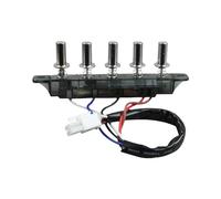 Baoblaze Cooker Hood Keyboard Switch Cooker Hood Switch Strong for Kitchen Home Appliances Kitchen Cooker Hood, Black, 5 Pushbutton