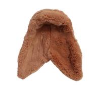 Baoblaze Corner Fleece Bird Blanket Cuddle Nest Hanging Toy Easy to Clean for Cage Corner Fleece Bed for Cockatiel Cold Weather Pigeon, coffee brown