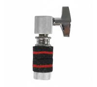 Baoblaze Cymbal Clutch Hi Hat Clutch Drum Cymbal Holder Pedal Adapter Knurled Grip Aluminum Alloy Daily Use Reliable Locking Suitable for small venues teaching rooms, Silver