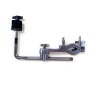 Baoblaze Cymbal Extension Clamp Drum Hardware Extension Clamp Percussion Expansion Clamp L Shaped Rod Support Zinc Alloy Core With Knurled Bar And Quick Tool