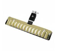Baoblaze Cymbal Percussion Crasher Sound Effect Drum Component Ribbed Texture for Sharp Hits Compact Clamp Mount Metal Copper Design suitable for mixes live stages