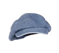 Baoblaze Denim Beret Hat for Women Classic Newsboy Cap for Traveling Shopping Outing Trip, Light Blue