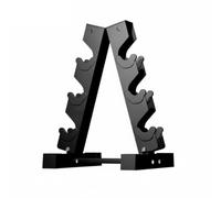 Baoblaze Detachable Dumbbell Stand Metal Weight Rack Storage Organizer Holder Frame With Triangular Upright A Shape And Stable Base Suitable for Home Small Workout Corners