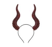 Baoblaze Devil Headband Halloween Cosplay Detachable Women Headband for Seasonal Festival
