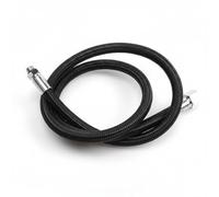Baoblaze Diving Hose Braided Low Pressure Regulator Breathing Scuba with Flexible Shape Retention for Clipping and Stowage Suitable for Training Diving, Black, 25cm