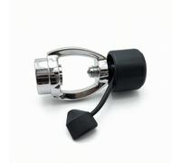 Baoblaze Diving Regulator Adapter Converter Head with Thread to Yoke Interface Compact Quick Tethered Dust Cap Slip Grip Knob Suitable for Cylinder Filling Dive Labs Equipment Testing