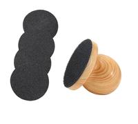 Baoblaze Dog Nail File Dog Paw Grind Tool Portable Manual Grind Pet Claw Care Dogs Scratching Board for Outdoor Large and Small Dogs, Wood Color