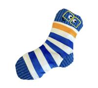 Baoblaze Dog Puppy Toy Pets Entertaining for Small Medium and Large Dogs, Lightweight Cute Interactive Squeaky Plush Toy Stuffed Socks, Blue