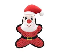 Baoblaze Dog Squeaky Toy Plush Dog Toy Keep Them Busy Squeaker Puppy Toys Soft Cute Xmas Interactive for Small Medium Large Dogs Puppy, santa claus