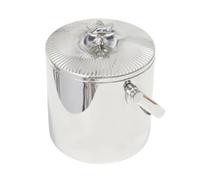 Baoblaze Double Layer Ice Bucket Ice Container Beverage Chiller With Mirror Polished Finish And Lid In Stainless Steel Suitable for Home Entertaining Outdoor Dining Events