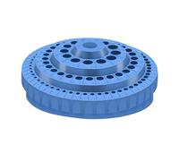 Baoblaze Drill Storage Box, Bit Organizer, Tidy and Orderly for Bit, Blue