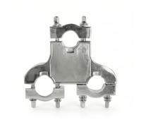 Baoblaze Drum Expansion Clamp Drum Rack Clamp Drum Mount Drum Connector Drum Hardware with Triple Hole Design Iron Construction and Tightening Fasteners Suitable for Rehearsal Rooms Studios Stage