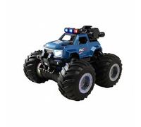 Baoblaze Electric Car Remote Control Car RC Monster Truck Toy With Double Remote Options And Spray Mist Trail Crash Resistant Suitable for indoor fun backyard rides park play, Blue, Yl-130
