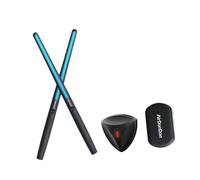 Baoblaze Electronic Drum Air Drum Sturdy Quiet Portable Professional Air Drum Sticks for Adults Practitioners Drum Lover Kids, Converter 1 Pedals