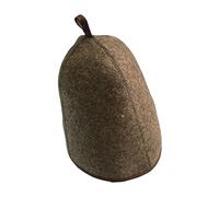 Baoblaze Embroidery Personalised Single Sauna Hat Wool Thickened Unisex Bath Accessories Heat Insulation Cap for Room