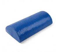Baoblaze Eva Foam Roller Half Round Exercise Roller Balance Roller Pilates Roller Semicylindrical Profile for Targeted Massage and Rehabilitation Workouts, Dark Blue, 45 7.5